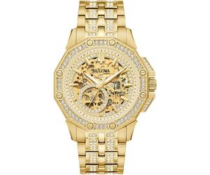 Bulova Octava Herren Golduhr 98A292 Einheitsgröße