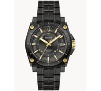 Bulova Precisionist Icon Herrenuhr Schwarz 98B408 Einheitsgröße