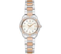 Bulova Quarzuhr Damen Classic Lady Diamond trendy Artikel 98R291, Armband