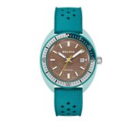 Bulova Snorkel 98B446 Sea-Turtle Quarz Hybrid-Ceramic 100m Bronze/Grün Ø41mm
