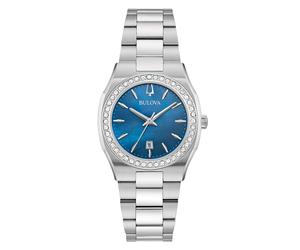 Bulova Surveyor Damenarmbanduhr Silber 96R246 Einheitsgröße