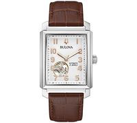 Bulova Sutton 96A268 Herren-Armbanduhr mit Alligator-Narbenlederarmband, 33 mm