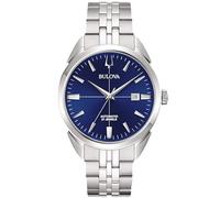 Bulova Herrenuhr Automatik Sutton Stahl/Blau 96B425