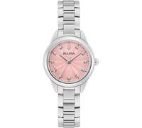 Bulova Sutton Damen Silberne Uhr 96P249 Einheitsgröße