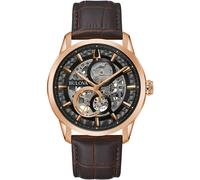 Bulova Sutton Herrenarmbanduhr braun 97A169 Einheitsgröße