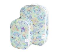 Bumkins Packwürfel für Reisetasche, organisieren Sie Gepäck mit Kompressionstaschen, unverzichtbares Reisezubehör für Handgepäck, Muss für Kleidung oder Toilettenartikel, Set mit 2 Größen, Disney