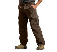 Bundeswehr Hose Herren, Arbeitshosen Männer, Wander Arbeit Safari Männer Leichte Camo Taktik Worker Militär Cargo Outdoor Armee Kleidung Fashion Cargo Shorts Herren, S