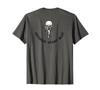 Bundeswehr Military KSK Motto SCHWEIß SPART BLUT Schädel T-Shirt