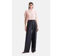 Bundfaltenhose aus 100% Leinen Schwarz 46 (60.853087-0039-46)