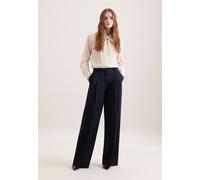 Bundfaltenhose aus Baumwolltwill Blau 36 (60.852388-0018-36)