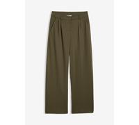 Bundfaltenhose aus Viskose-Mix 40