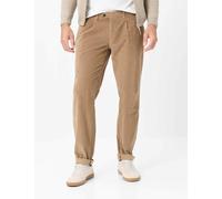 Bundfaltenhose EUREX BY BRAX "Style LUIS", Herren, Gr. 52, Normalgrößen, beige, Web, 98% Baumwolle, 2% Elasthan, Hosen (87816613-52) beige
