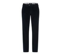 Bundfaltenhose EUREX BY BRAX "Style LUIS", Herren, Gr. 56, Normalgrößen, schwarz (navy), Web, 98% Baumwolle, 2% Elasthan, Hosen (44363058-56) navy
