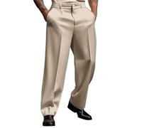 Bundfaltenhose Herren Golfhose Herren Schlupfhosen für Herren Herren Mode Performance Pants Herren männer Hosen modern Dehnbare Cargohose Herren Deal of The Day Prime Today Casual Outfit Herren