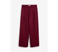 Bundfaltenhose mit Bindeband aus Viskose-Mix 40