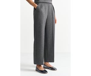 Bundfaltenhose RICHROYAL, Damen, Gr. L, N-Gr, shadow grau, Web, Obermaterial: 46% Polyester, 45% Viskose, 9% Elasthan, gerade lang, Hosen (34516741-L) shadow grau