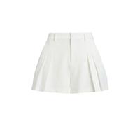 Bundfaltenshorts aus Stretch-Twill 36 White