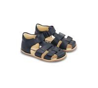 Bundgaard Barfuß Leder-Halbsandalen "Savi" in Dunkelblau - Größe 27 | Babysandalen