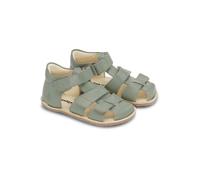 Bundgaard Barfuß Leder-Halbsandalen "Savi" in Grün - Größe 22 | Babysandalen
