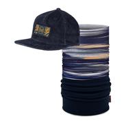 Bundle BUFF® of Wandern Chill Trucker Gorra Dister Navy schwarz und Neckwarmer Polar Arky Navy Einzelgröße Erwachsene