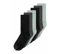 Bundle Socken 6er Pack | von MELA | Fairtrade & GOTS zertifiziert SCHWARZ / ANTHRAZIT / MINT 35-38