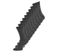 Bundle Socken Mehrfach Pack | von MELA | Fairtrade & GOTS zertifiziert ANTHRAZIT 43-46