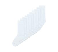 Bundle Socken Mehrfach Pack | von MELA | Fairtrade & GOTS zertifiziert WEISS 43-46