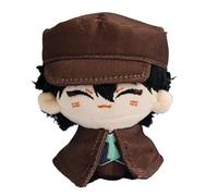 Bungo Stray Dogs Anime Plüsch-Schlüsselanhänger, Dazai, Osamu, Nakahara, Chuuya, 12 cm, Cartoon-Anhänger, niedlicher Schlüsselanhänger für Rucksack, Sammlerstück, Geschenke