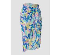 Bunt gemusterter Strandpareo 1 mehrfarbig|blau 6010638.8852.1