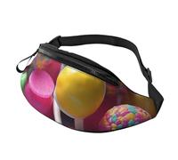 Bunte Bauchtasche für Damen und Herren, wasserdicht, Sport-Gürteltasche, modische Gürteltasche, Umhängetasche, Hüfttasche mit verstellbarem Riemen, große Schultertasche für Reisen, Wandern