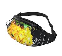 Bunte Gürteltasche für Herren und Damen, modisch, zum Laufen, wasserdicht, Crossbody-Tasche mit verstellbarem Riemen, Sport-Hüfttasche für Reisen