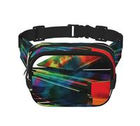 Bunte Gürteltasche mit Klaviertastatur, Musik, klein, modisch, Umhängetasche, leicht, für Damen und Herren, Laufen, Workout, Wandern, Reisen