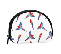 Bunte, niedliche Papageien-Münzgeldbörse, niedliche Mini-Münzbörse für Frauen, kleine Geldbörse für Kleingeld