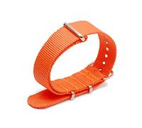 Bunte Nylon-Uhrenarmband mit Rose Gold Dornschließe NATO-Armband Sportarmbänder 18/20/22/24mm, 24mm