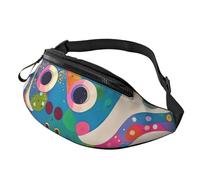 Bunte Oktopus-Fanny-Tasche für Herren und Damen, wasserdichte Sport-Hüfttasche, modische Gürteltasche, Umhängetasche, Hüfttasche mit verstellbarem Riemen, große Schultertasche für Reisen, Wandern