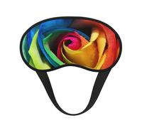 Bunte Rosen,Vollständige Augenabdeckungen, lichtundurchlässige Schlafmasken, Verdunkelungs-Augenschützer
