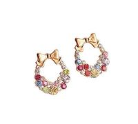 Bunte Schmetterlings-Ohrstecker mit Kunstperlen für Damen, professionelle Ohrstecker