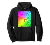 bunter Farbverlauf Regenbogen Pullover Hoodie