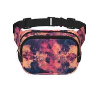 Buntes Batik-Muster, trendige, modische Hüfttasche, Unisex-Reise-Sport-Kuriertasche