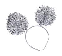 Buntes Lametta, Pompon, Ball, Stirnband, Party, glänzender Ball, Stirnband, Festival, Haarreif, Kopfschmuck