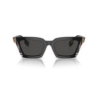 Burberry BRIAR 0BE4392U 405587 Kunststoff Panto Schwarz/Braun Sonnenbrille, Sunglasses