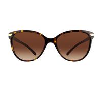 Burberry Lunettes De Soleil BE4216 300213 Sombre Havana Avec Dégradé Brun En Or Einheitsgröße