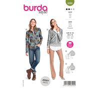 Burda 6090 Schnittmuster Jacke (Damen, Gr. 34-44) Level 2 leicht