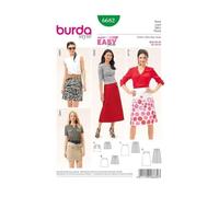 Burda B6682 Schnittmuster für einen Rock, Papier (Weiß), 19 x 13 x 1 cm