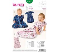Burda B9382 Schnittmuster für Schlafsack, Papier, Weiß, 19 x 13 x 1 cm