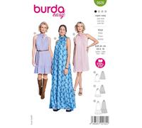 burda easy Papier-Schnittmuster Damen Neckholderkleider #5628 Gr. 34-44 Nählevel: super easy