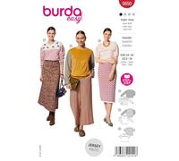 burda easy Papier-Schnittmuster Damen Pullover #5650 Gr. 34-44 Nählevel: super easy
