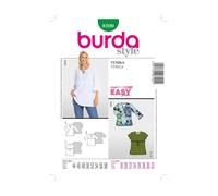 Burda Schnittmuster 8100 Tunika Gr. 44-58