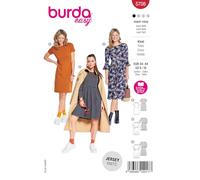 burda easy Schnittmuster Damen Jerseykleider #5708 Gr. 34-44