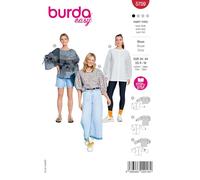 burda easy Schnittmuster Damen Langarm Blusen #5709 Gr. 34-44